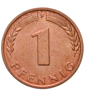 4er-Set "Das erste Geld der Bundesrepublik Deutschland" 1949