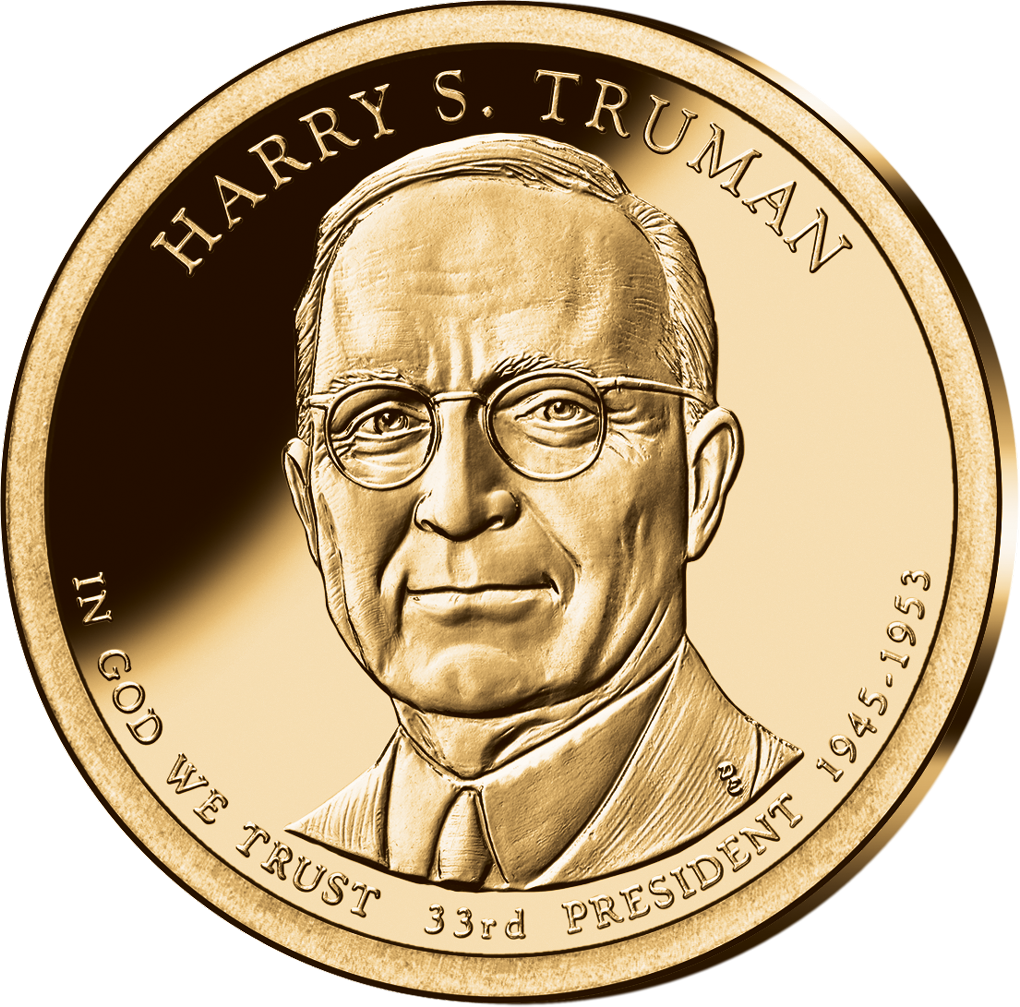 33. US-Präsidenten Dollar 'Harry S. Truman'