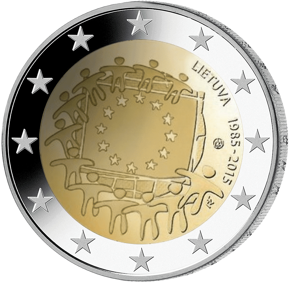 2 Euro Münzen aus Litauen Jetzt online sichern münzengünstiger.de