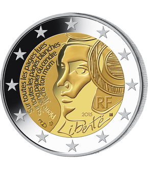 Die 2 Euro Gedenkmünze "225. Jahrestag des Föderationsfestes 1790" 2015