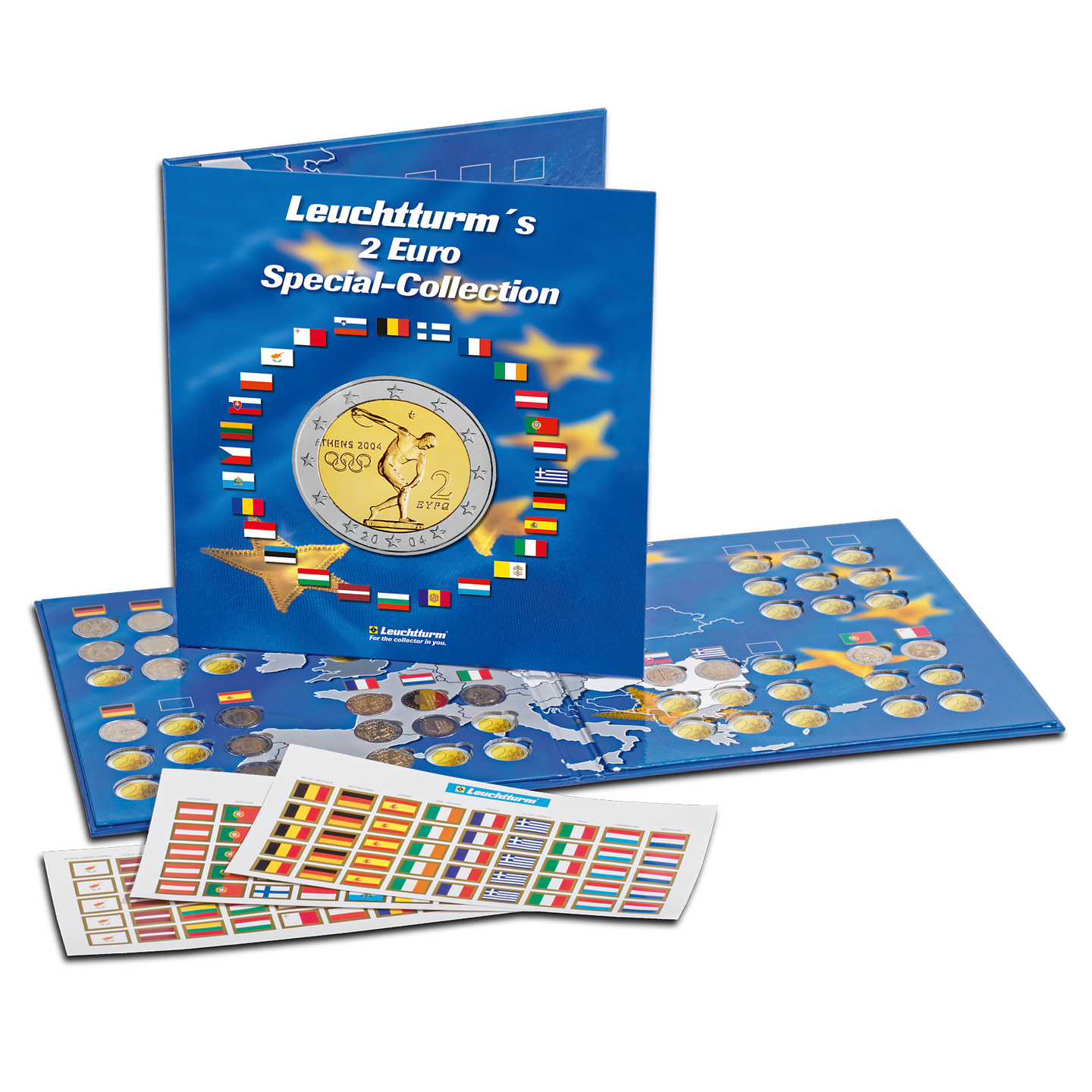 Münzalbum PRESSO für 2-Euro-Münzen
