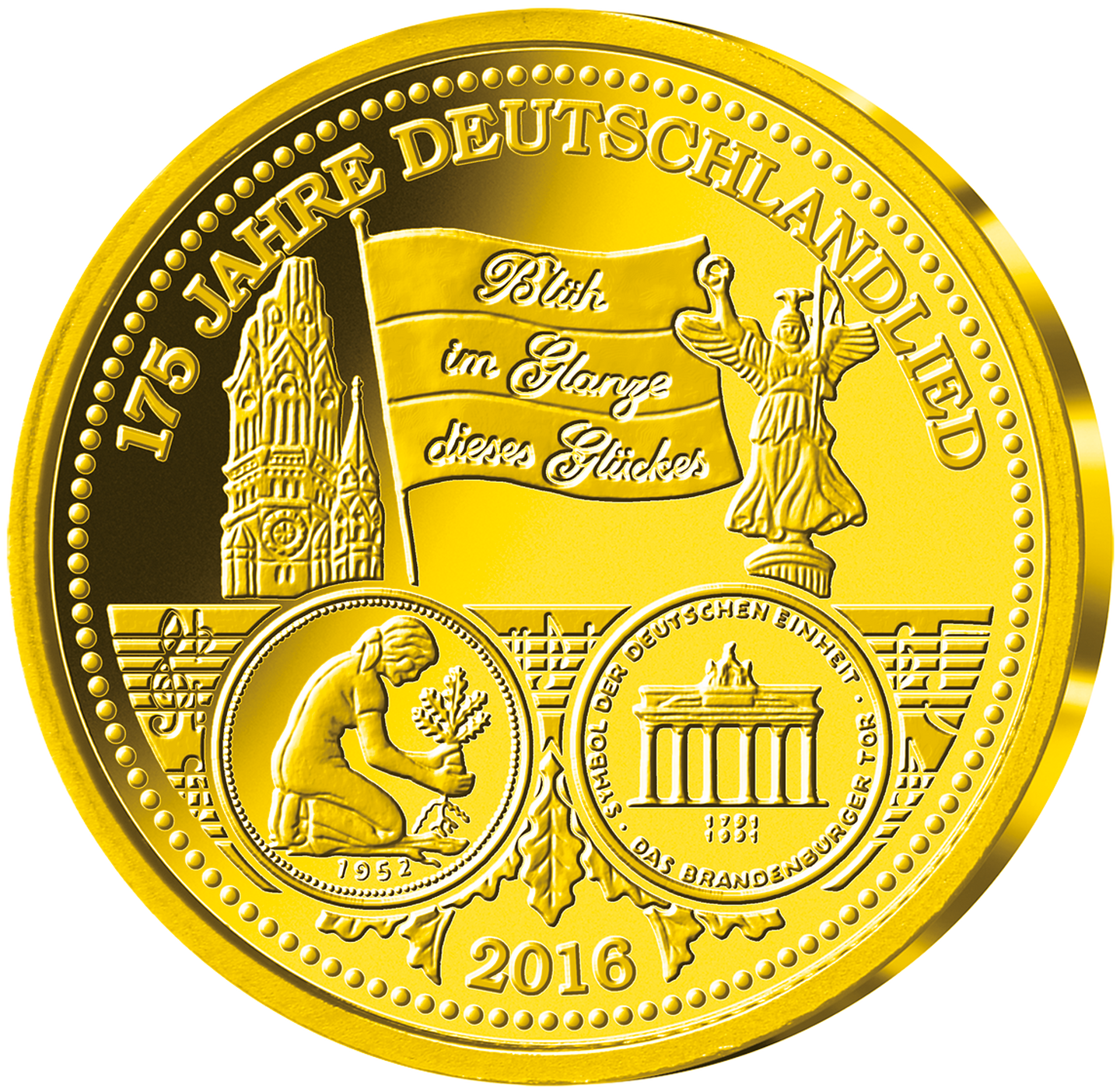 Gold-Gedenkmünze 