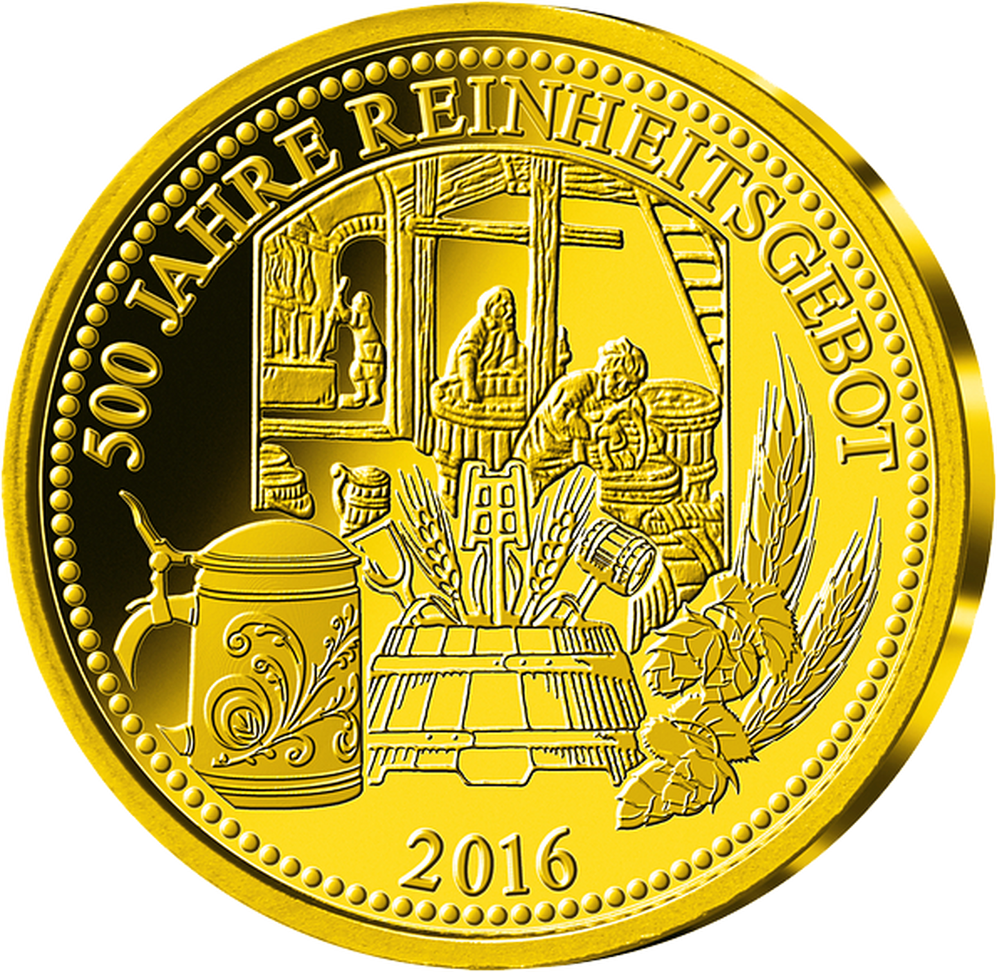 Gold-Gedenkmünze 