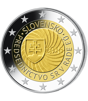 Monnaie de 2 Euros «Première présidence Slovaque de L'UE» Slovaquie 2016