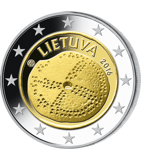 Monnaie de 2€ Lituanie "Culture Balte" 
