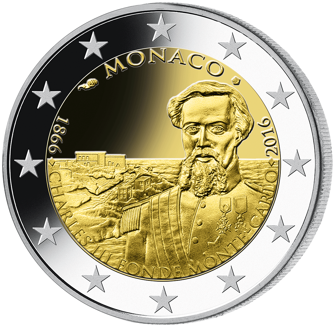 2 euro münze monaco 2018 wert