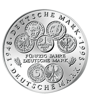 2 besondere Ausgaben zum Start in die Sammlung der deutschen 5- und 10-DM-Gedenkmünzen in Stempelglanz