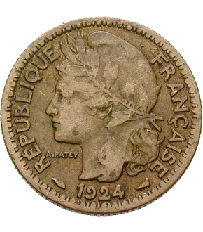 Monnaie ancienne coloniale "1 Franc - Togo"