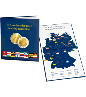 Münzalbum PRESSO für 2-Euro-Münzen "Deutsche Bundesländer"