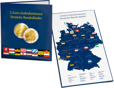 Münzalbum PRESSO für 2-Euro-Münzen 