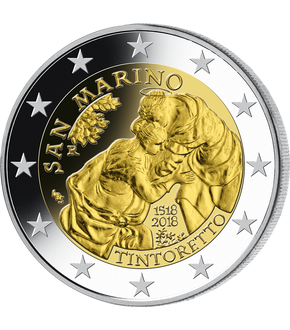 San Marino 2018 2-Euro-Gedenkmünze '500. Geburtstag von Jacopo Tintoretto'