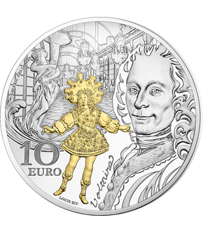 Monnaie de 10 Euros en argent massif «Europa Star - Epoque Baroque et Rococo» 2018