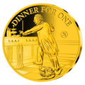 Die ersten offiziellen Gedenkausgaben "Dinner for One"