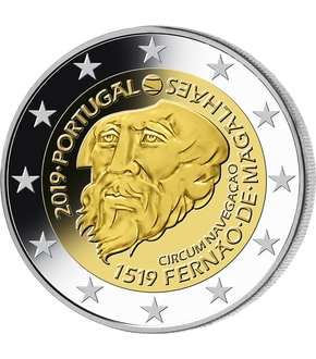 Monnaie de 2 Euros commémorative «Magellan» Portugal 2019