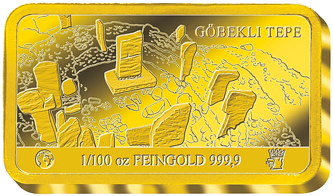 Mysterien Der Weltgeschichte Gold Gedenkbarren Göbelki Tepe Mdm 4149