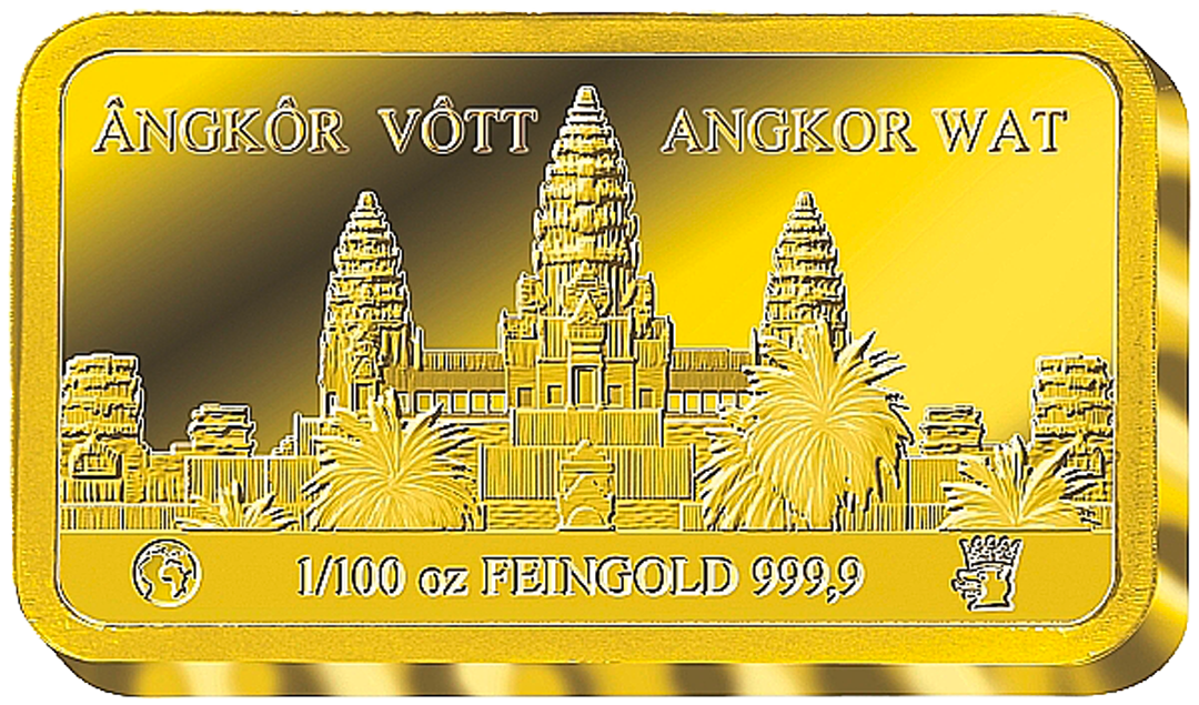 Mysterien Der Weltgeschichte Gold Gedenkbarren Angkor Wat Mdm 9764