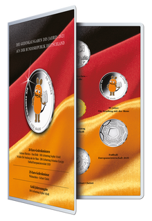 Aufbewahrungsalbum für die Gedenkausgaben des Jahres 2021