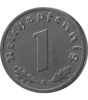 Deutsches Reich 1 und 10 Reichspfennig 1945