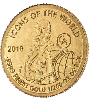 Ruanda 2018 Gold-Gedenkmünze "Wilhelm I."