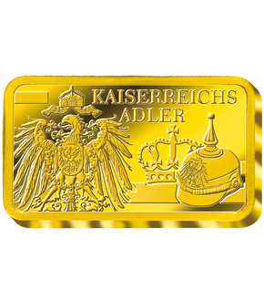3er-Goldbarren-Satz 150 Jahre Kaiserreich