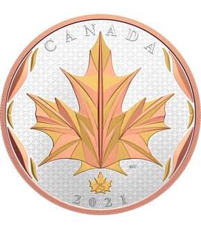 Kanada: Kollektion "5 Unzen Silver Maple Leaf" – Ihr Start: „Maple Leaf in Motion 2021“