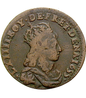 Frankreich Liard 1654-1715 Ludwig XIV.