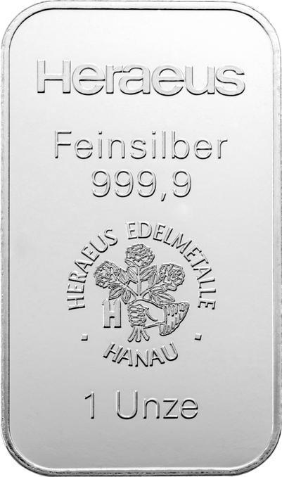 Silberbarren der 
