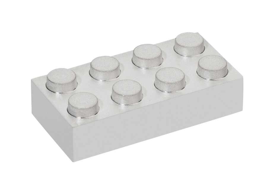 Bausteine aus reinem Silber, 1 Unze