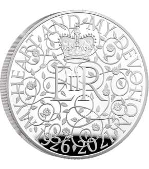 Großbritannien 2021: 5 Unzen Silbermünze zum 95. Geburtstag der Queen