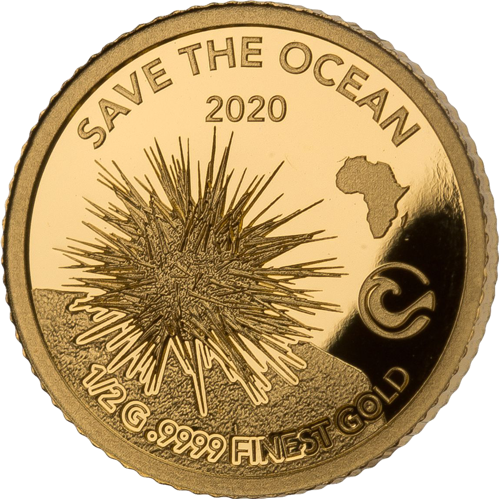 6er Gold-Set "Ocean's Pride - Save The Ocean" aus Afrika