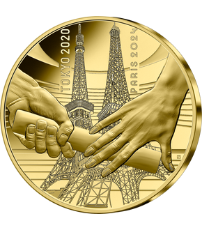 Olympische Spiele 2024: Die erste 1-Unzen-Gold-Gedenkmünze Frankreichs!
