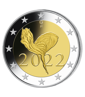 Monnaie commémorative de 2 Euros «Centenaire du Ballet national» Finlande 2022