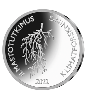 Finnland 2022: 20 Euro Silber-Gedenkmünze "Klima-Forschung" - PP