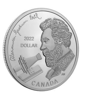 Kanada 2022: Feinsilber-Gedenkmünze "Alexander Graham Bell"