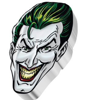 1-Unzen-Feinsilber-Gedenkmünze „The Joker™“