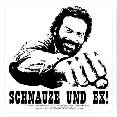 Bud Spencer und Terence Hill 4-er Kult-Deckel-Set 