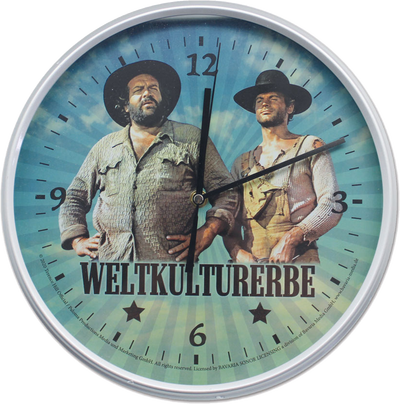 BUD SPENCER & TERENCE HILL – Wanduhr 