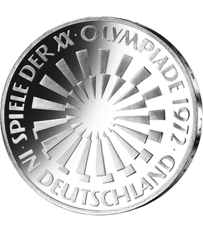 2er-Satz Deutschland + China "50 Jahre Olympia in München 1972 - 2022"
