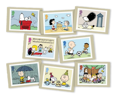 PEANUTS – Postkarten  aus der Peanuts-Briefmarkenserie!