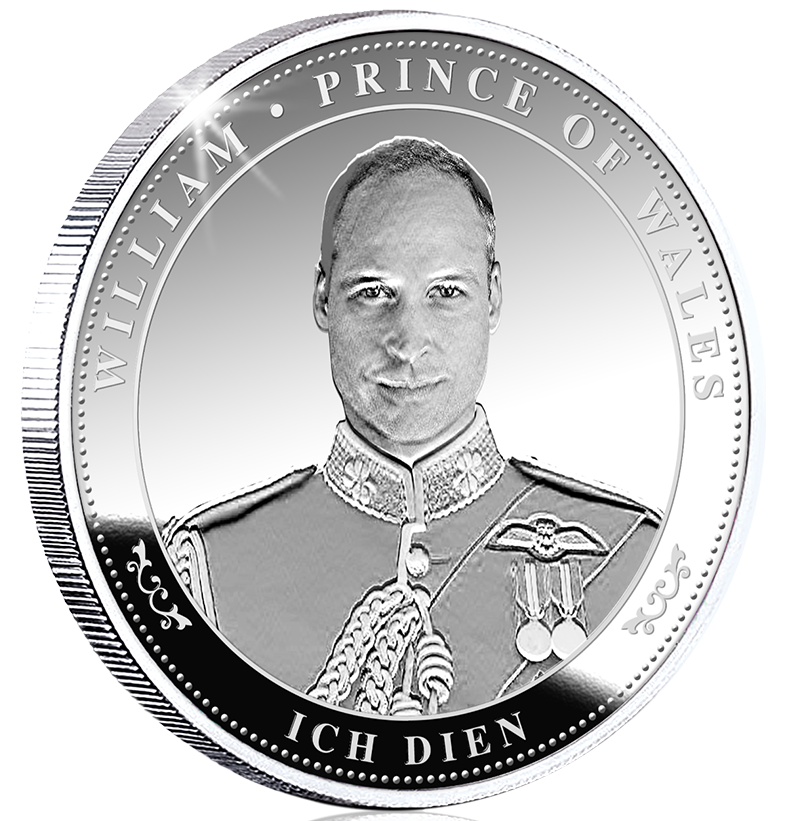 Die erste Gedenkausgabe zu Ehren von William – Prince of Wales