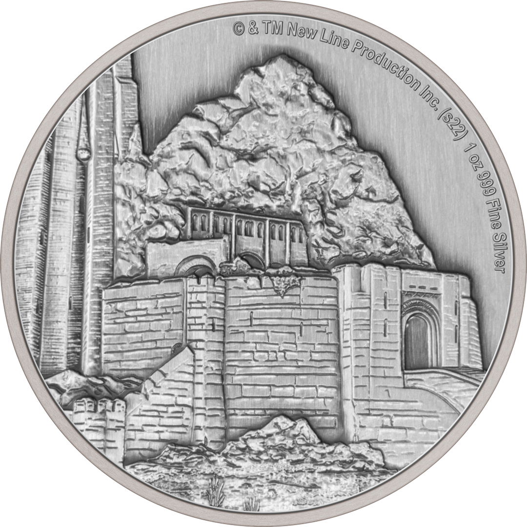 1-Unzen-Silber-Gedenkmünze „THE LORD OF THE RINGS™ – Helm’s Deep“