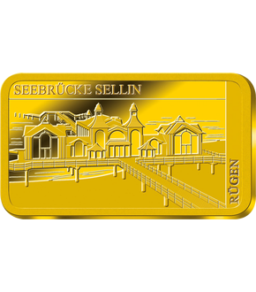 „Seebrücke Sellin“ – Ihr Start in die Goldbarren-Edition „Deutsche Brücken"