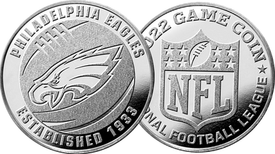 Offizieller NFL-Game Coin – „Philadelphia Eagles”