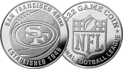 Offizieller NFL-Game Coin – „San Francisco 49ers”