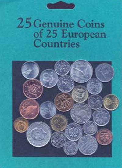Eine Rundreise durch Europa - 25 Münzen aus 25 europäischen Ländern