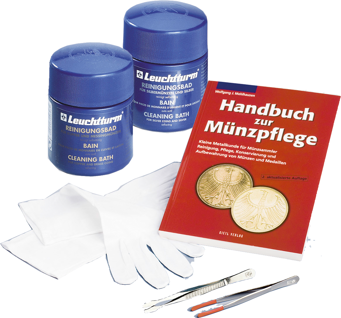 Zubehör für die Münzen Reinigung