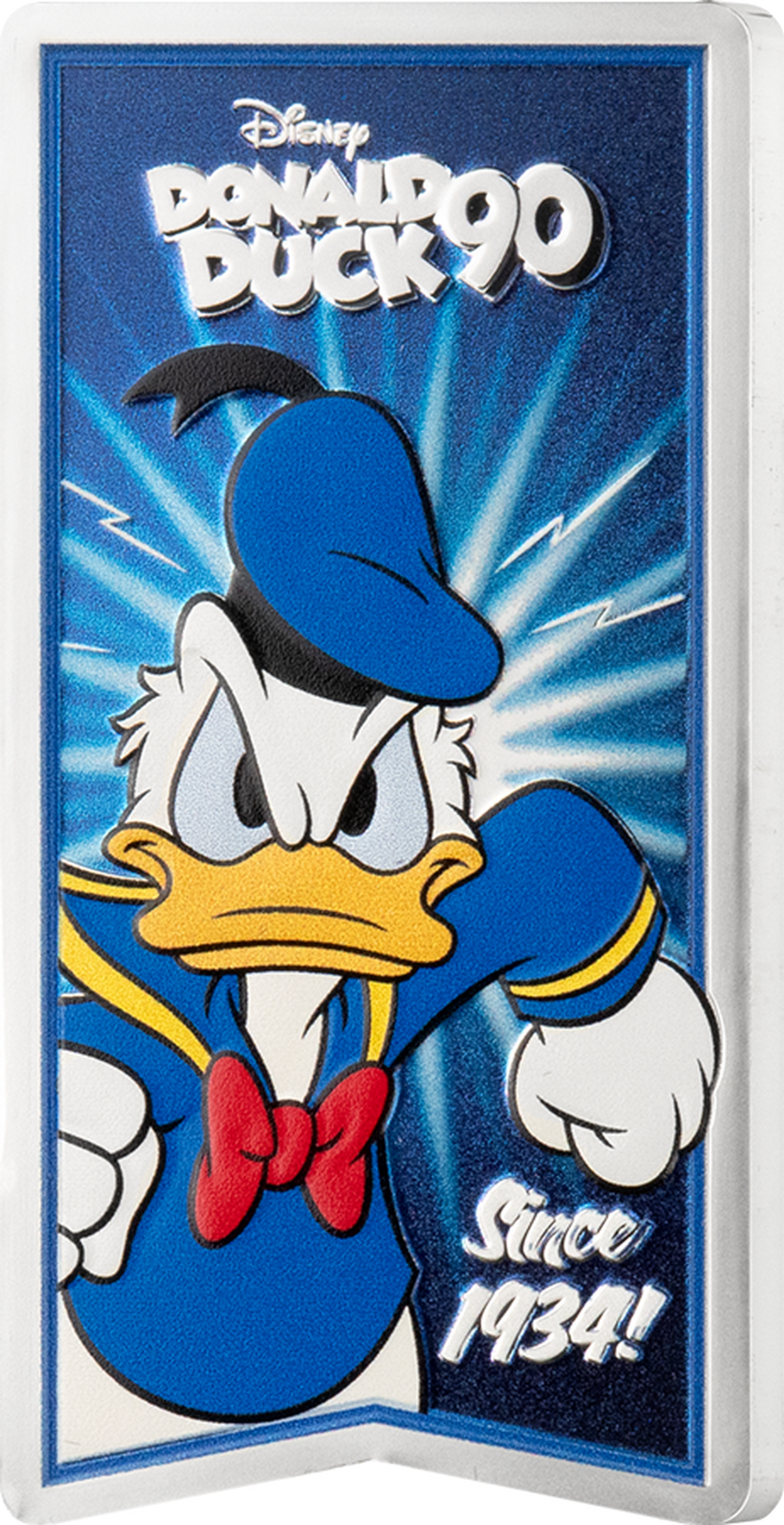 Vorderseite Silber Gedenkprägung Donald Duck