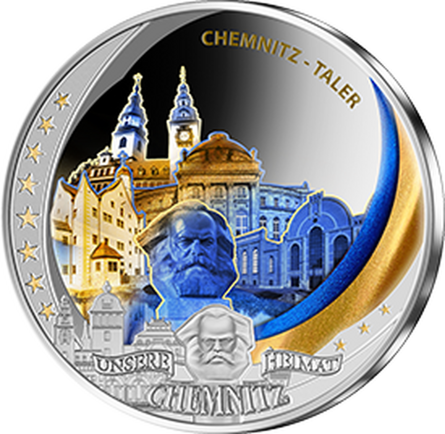 Chemnitz-Taler-Vorderseite