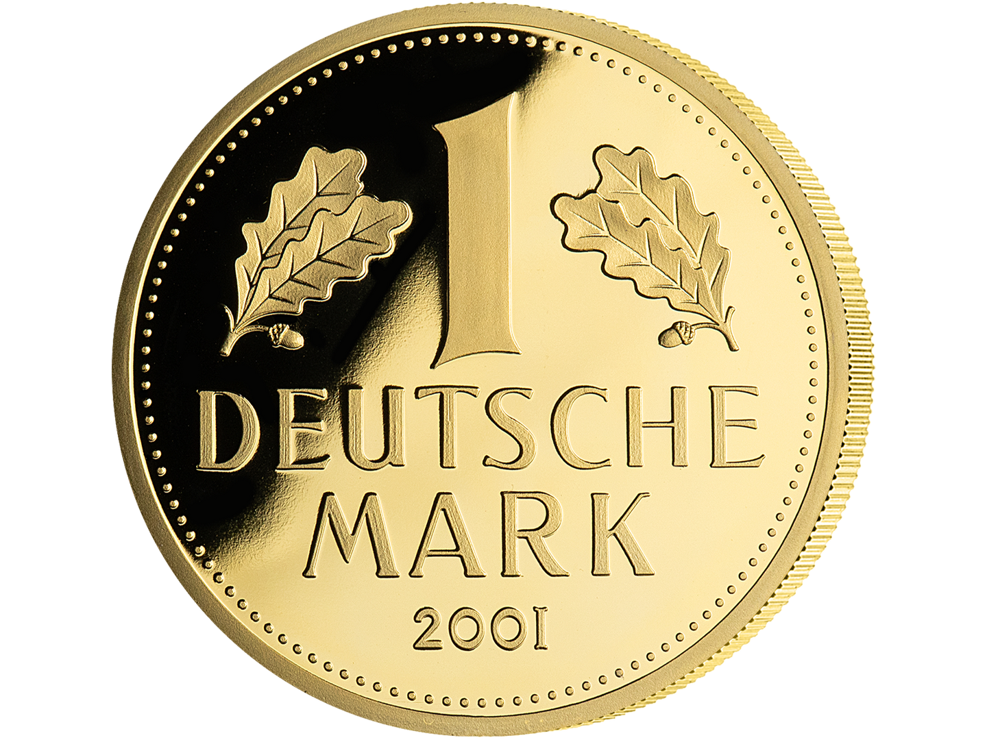 Die klassische Vorderseite der Goldmark