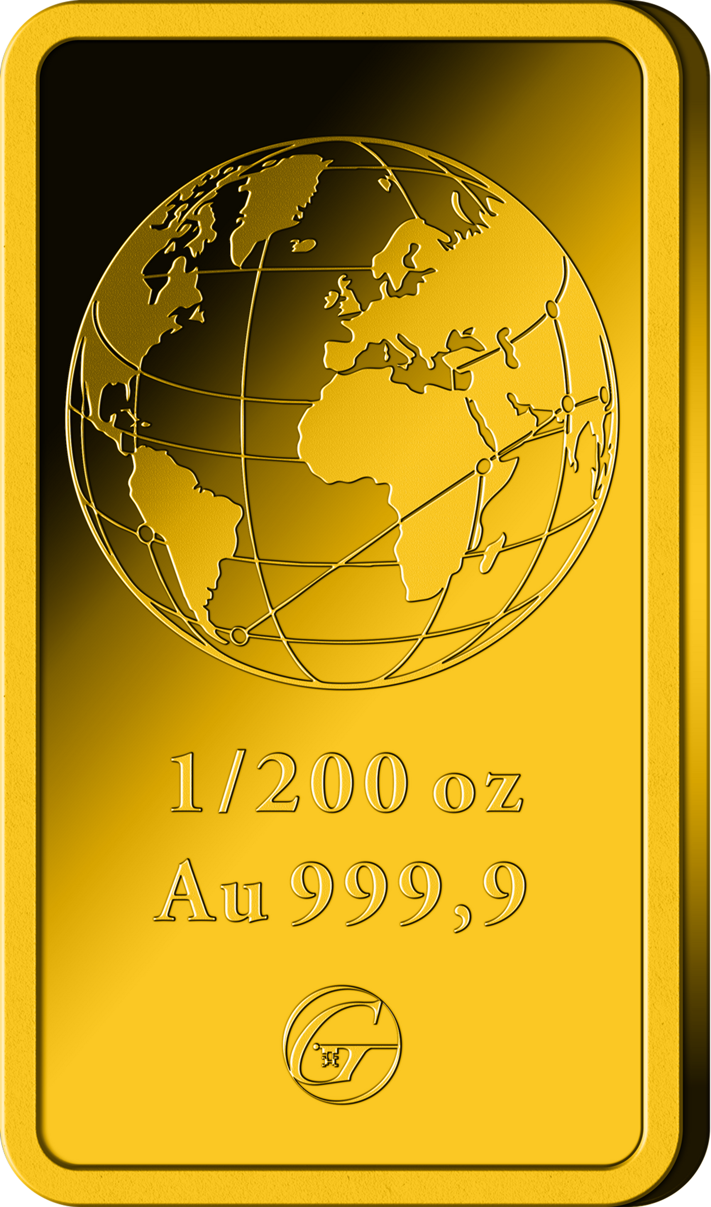 Die Rückseite des Goldbarrens "250 Jahre USA"